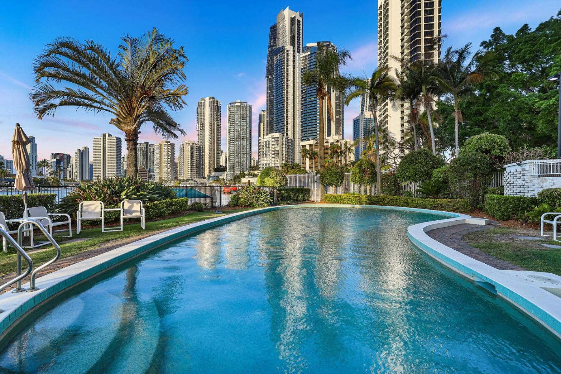 Amazing Water Views Surfers Paradise Gold Coast Kültér fotó